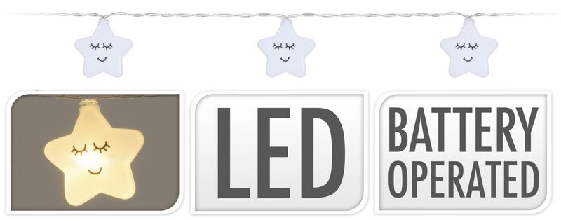 LED Lichterkette Wolke Beleuchtung
