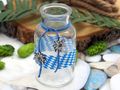 Vasen Oktoberfest Edelweiß Bayrisch Blau Tischdeko Deko Party Geburtstag 2 Stück 5