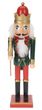 Nussknacker Holz Rot Grün Schwarz Gold 38cm Weihnachtsdeko Weihnachten Deko Figur 2