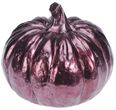 Deko Figur Kürbis Metallic Herbstdeko Herbst Tischdeko Keramik 17cm Groß 2