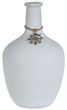 Blumenvase Weiß Steuerrad Maritime Deko Vase Ballonvase Tischdeko Deko 26cm 2