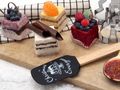 Teigspachtel Silikon Schwarz Weihnachten Backen Teigschaber Backzubehör Weihnachten  4