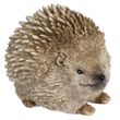 Dekofigur Igel Herbst Braun Beige Polyresin Gartendeko Dekoigel Winterdeko 7cm 1