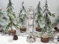 Deko Soldat Silber Figur Advent Weihnachten 4