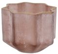 Teelichthalter Teelichtglas Stern Windlicht Rosegold Weihnachten Advent Deko 7,5cm 1