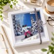 Geldgeschenk Snowboard Ausrüstung, WInter Urlaub, Gutscheinbox - Geschenk Weihnachten 4