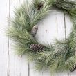 Weihnachtskranz künstlicher Adventskranz Türkranz Wandkranz Weihnachten advent Türschmuck  3