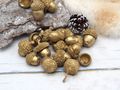 Herbstdeko Eicheln Gold Streudeko Basteln Tischdeko Weihnachten  4