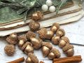 Dekoeicheln Kupfer Streudeko Basteln Tischdeko Weihnachten Herbst 200Gr 7