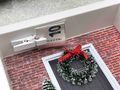 Kranz Geldgeschenk Verpackung Weihnachten Winter Katze LED Tannenbaum XMAS Gutschein Geschenk 4