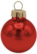 Christbaumkugeln aus Glas in Rot als festlicher Weihnachtsbaumschmuck 24 Stück 2
