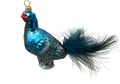 Weihnachtsbaumschmuck aus Glas Fasan Blau Christbaumschmuck Weihnachten Deko 1
