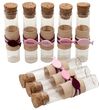 Gastgeschenke Glasröhrchen mit Fisch Rosa Mauve für Kommunion und Konfirmation 1