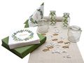 Tischdeko SET für Kommunion Konfirmation Eukalyptus Botanical Stil Partydeko 1