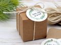 Gastgeschenk Box mit Anhänger Schön dass du da bist für alle festlichen Anlässe als Danke und Willkommensgruß 3