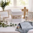 Geldbox Geschenkbox Geschenkkartenbox Briefbox Kartenbox für Taufe, Kommunion oder Konfirmation 3