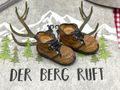 Wanderschuh Deko Miniatur als Verzierung für Geschenkverpackungen, als Tortendeko oder Tischdekoration 6