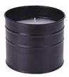 Citronella Kerze im Topf Schwarz Outdoor Duftkerze Zitronella Garten Deko Tischdeko Terrasse 1