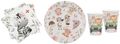 Tischdeko mit Safari Motiven für kleine Entdecker und als Tischdeko für Kindergeburtstag und Mottopartys 40 teiliges Set 2