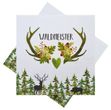 Papierservietten Servietten Waldmeister Wild Papierserviette Landhausstil Tischdeko 20 Stück 1