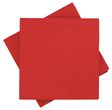 Rote Servietten 40 x 40 cm als Tischdeko für Geburtstag Party und Weihnachten 25 Stück 1
