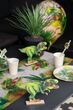 5m Tischläufer Vlies Dinosaurier Dino Motiv als Tischdeko für Kindergeburtstag und Mottoparty 3
