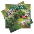 Servietten mit Dino-Motiv als Tischdeko für Kindergeburtstag und Dino-Mottopartys 20 Stück 3