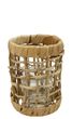Kleine Laterne Windlicht Seegras Garten Wohnaccessoire Deko Terrasse 5