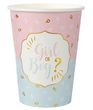 Tischdeko Baby Boy or Girl Gender Reveal Party Teller Servietten Banderole Bunt 40-teilig 4