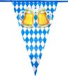 Wimpel Girlande Wimpelkette Oktoberfest Bierkrug Raute Biergarten 2