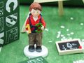 Einschulung Tischdeko Junge Schulanfang Grün Tafel Servietten Deko SET 3