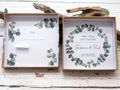 Geldgeschenk Verpackung Personalisiert Geschenk Hochzeit Herz Kraft Eukalyptus 4