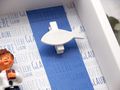 Geldgeschenk Verpackung Kommunion Junge Blau Liebe Glaube Hoffnung 16,5cm 4