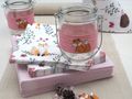 Waldtiere Tischdeko Kindergeburtstag Mädchen Geburtstag Fuchs Rosa SET 3