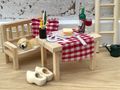 Wichtel Zubehör Wichtelschuhe Mini Holzschuhe für Wichteldorf und Puppenhaus 5