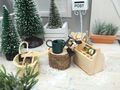 Miniatur Gießkanne Grün Metall Puppenhaus Wichtel Basteln Geschenk Garten 5