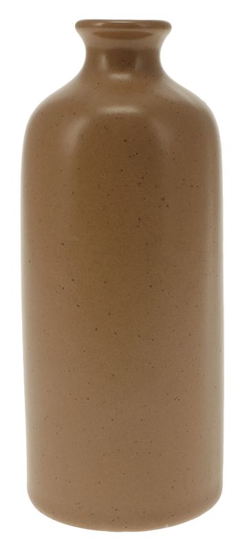 Deko Vase Flasche Porzellan Klein 4 Farben Flaschenvase Blumenvase 14 cm