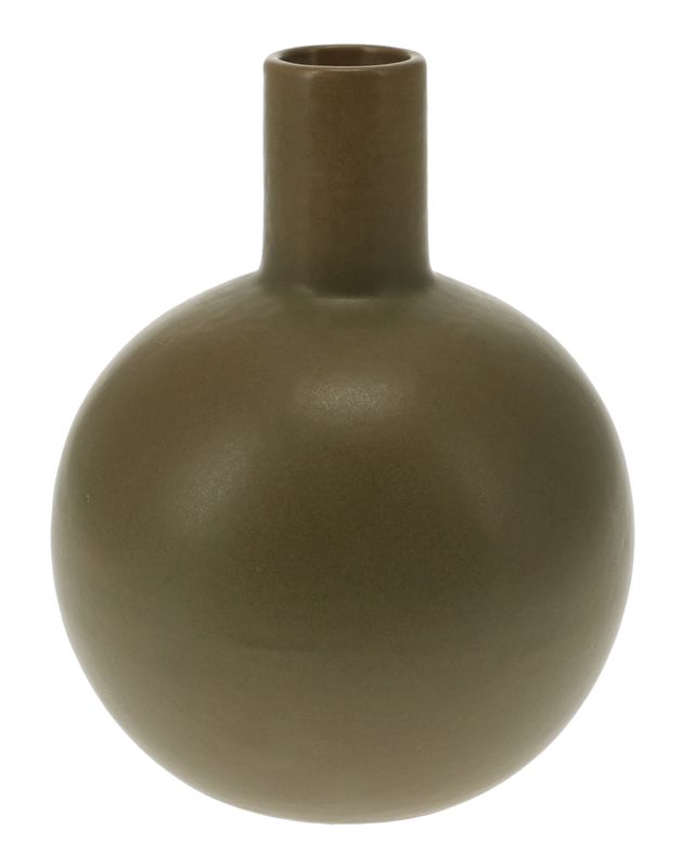 Vase Rund Porzellan Klein 4 Farben Blumenvase Dekovase 13 cm