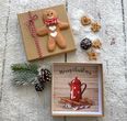  Geldgeschenk Verpackung Wunscherfüller Geldschachtel Weihnachten Geschenk Einladung 14cm 5