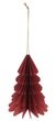 Christbaumschmuck Weihnachtsbaum Papierbaum Mauve Beere Rot Tannenbaum Weihnachtsdeko Deko 10cm Klein 2