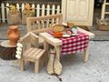Wichtel Zubehör Essen Schinken 4cm Miniatur Wichteltür Puppenhaus Krippe 2 Stück 4