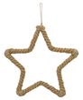 Stern Jute Hängedeko Basteln 38cm Weihnachten Deko 1