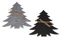Besteckhalter Tannenbaum Filz Grau oder Schwarz Weihnachten Deko 18 cm Hoch 4 Stück 1