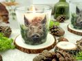 Holzscheiben Rund für kreative Deko, DIY, Hochzeiten, Feste, Tischkarten oder als rustikale Kerzen Untersetzer 5