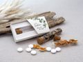 Tischdeko und Gastgeschenk Schatulle mit Glasröhrchen für Hochzeiten, Geburtstage und Partys 5