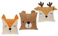 Kissen Bär Fuchs Reh Kinderkissen Dekokissen Baumwolle Deko 1