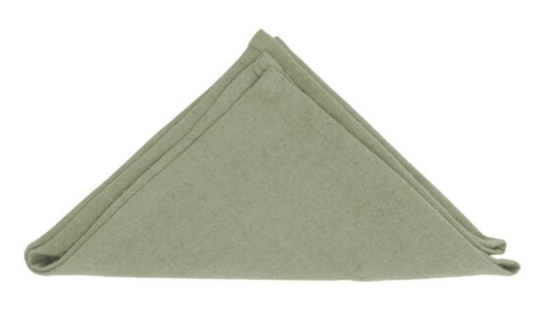 Servietten Stoff Grün Polyester 40cm x 40cm Tischdeko
