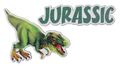 Streudeko Dinosaurier Holz T-Rex Kindergeburtstag Tischdeko 10 Stück 1