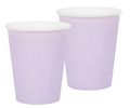 Becher Pappbecher Lila Papier Tischdeko Party 10 Stück 2