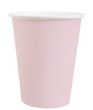 Becher Pappbecher Rosa Papier Tischdeko Party 10 Stück 1